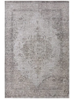 Vintage-Teppich, Silver 6 Vintage-Teppich, Silver -Teppiche Verkäufe LaRochelle VintageTeppich Grau Silber 160x230 pla