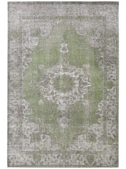 Vintage-Teppich, Green 6 Vintage-Teppich, Green -Teppiche Verkäufe LaRochelle VintageTeppich Gruen Green 160x230 pla