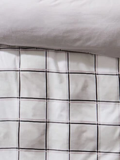 Flanell-Bettwäsche, Silber 7 Flanell-Bettwäsche, Silber -Teppiche Verkäufe Laholm Bettwaesche Grau Silber 135x200 lup