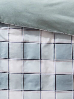 Flanell-Bettwäsche, Mint -Teppiche Verkäufe Laholm Bettwaesche Gruen Mint 135x200 lup