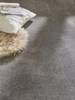 Velours-Teppichboden, Silber 77 7 Velours-Teppichboden, Silber 77 -Teppiche Verkäufe Lancaster Veloursteppichboden Grau Silber77 spar