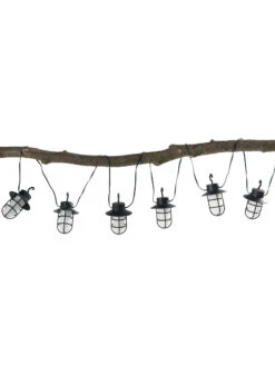 Lichterkette, Schwarz -Teppiche Verkäufe Laternenkette Lichterkette Schwarz 200 per1