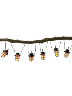 Lichterkette, Schwarz -Teppiche Verkäufe Laternenkette Lichterkette Schwarz 200 per2