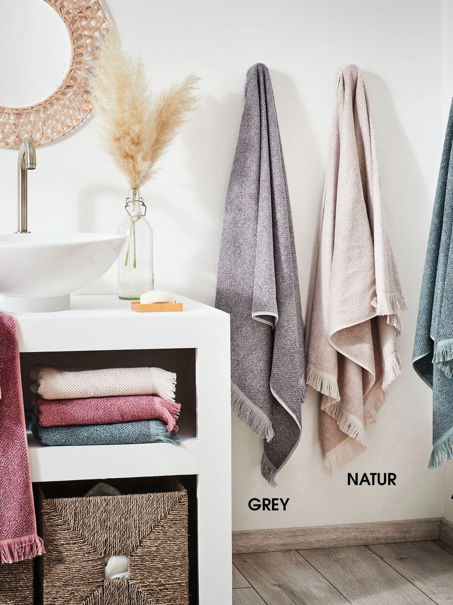 Duschtuch, Natur 5 Duschtuch, Natur – Bild 3