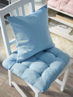 Kissen, Taubenblau 7 Kissen, Taubenblau -Teppiche Verkäufe Leif Kissen Hellblau Taubenblau 40x40 mil