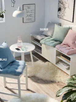 Kissen, Eukalyptus 7 Kissen, Eukalyptus -Teppiche Verkäufe Leif Kissen div 40x40 mil