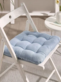 Stuhlkissen, Taubenblau 9 Stuhlkissen, Taubenblau -Teppiche Verkäufe Leif Stuhlkissen Hellblau Taubenblau 40x40 mil