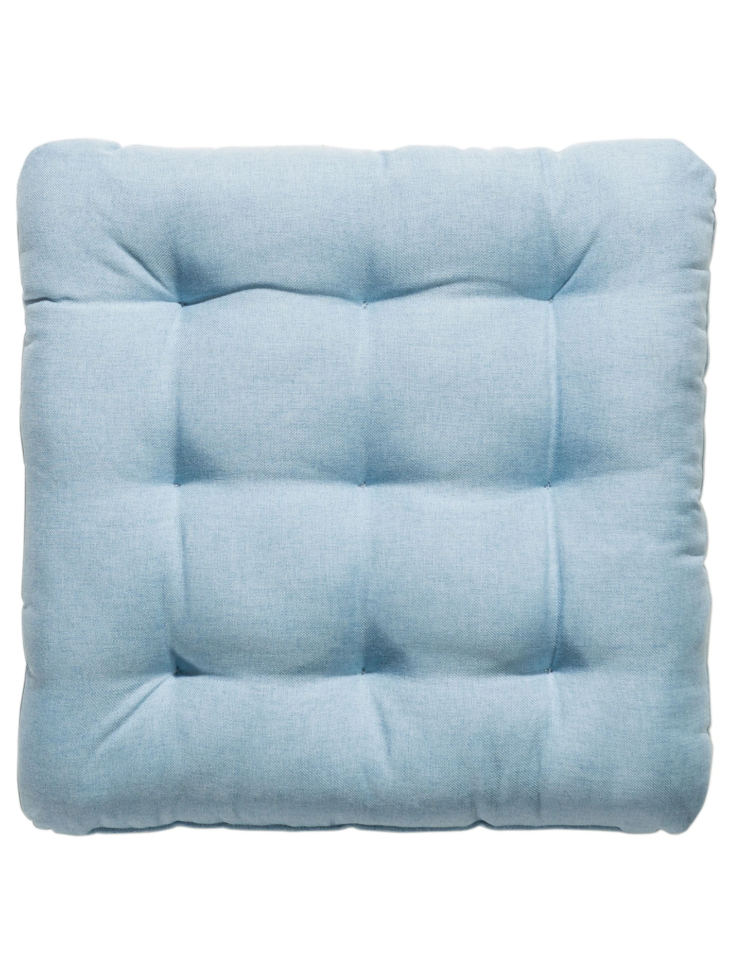 Stuhlkissen, Taubenblau 3 Stuhlkissen, Taubenblau