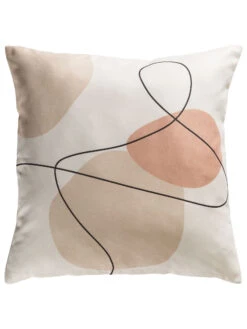 Kissen, Cream -Teppiche Verkäufe Lenia Kissen Beige Cream 45x45 pla