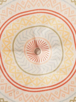 Outdoorkissen, Rosa -Teppiche Verkäufe Leonora Bodenkissen Rosa 60rund lup