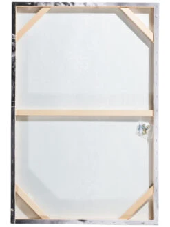 Leinwand-Druck-handbemalt, Grau -Teppiche Verkäufe LeopardWatch LeinwandDruck Grau 60x90 ruk1