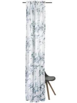 Vorhang Mit Gardinenband, Jade -Teppiche Verkäufe Letizia Gardine VerdeckteSchlaufe Gruen Jade 140x245 pla2