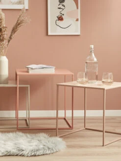 Tisch, Rosa -Teppiche Verkäufe Liona Tisch Set mil