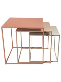 Tisch, Koralle -Teppiche Verkäufe Liona Tisch Set per 1