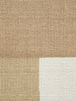 Flachgewebe-Teppich, Beige-Weiss -Teppiche Verkäufe Listrup FlachgewebeTeppich Braun BeigeWeiss 170x240 lup