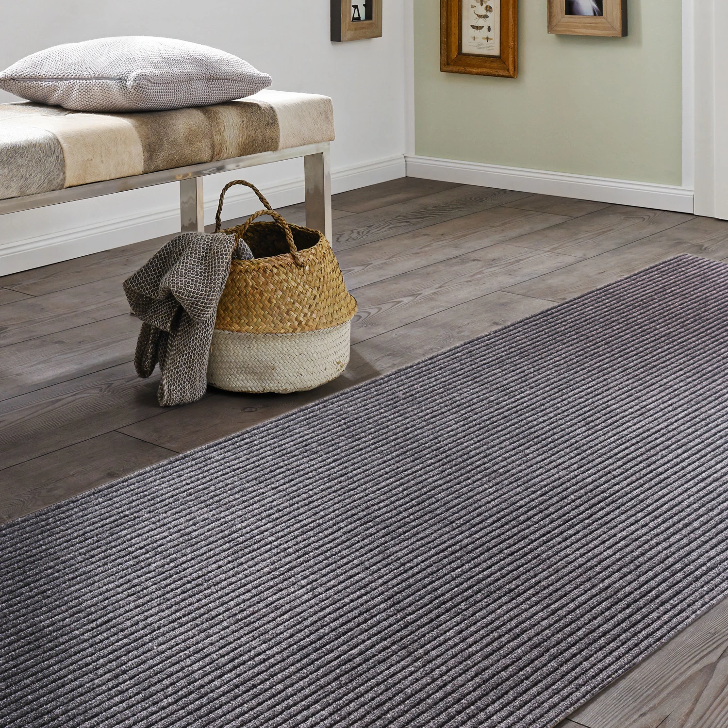 Sauberlaufmatte, Grau 3 Sauberlaufmatte, Grau