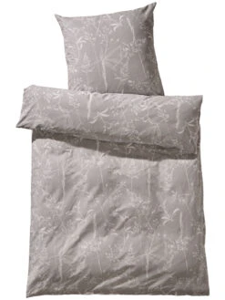 Renforcé-Bettwäsche, Grau -Teppiche Verkäufe Lumea Bettwaesche Grau 135x200 pla