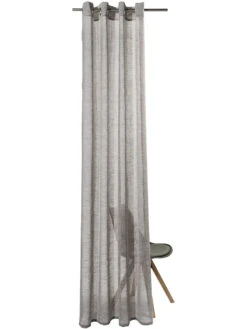 Ösenschal, Grau -Teppiche Verkäufe Madox Gardine Oesenschal Grau 140x245 pla2