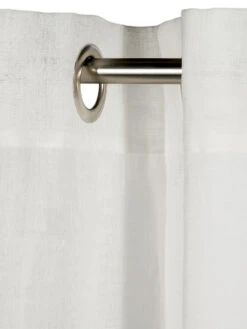 Ösenschal, Weiss -Teppiche Verkäufe Madox Gardine Oesenschal Weiss 140x245 lup1