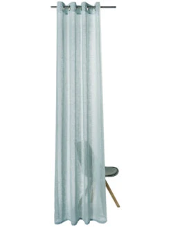 Ösenschal, Eisblau -Teppiche Verkäufe Madox Gardine Oesenschal blau Eisblau 140x245 pla2