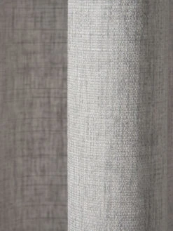 Ösenschal, Silber -Teppiche Verkäufe Malia Gardine Oesenschal hellgrau Silber 140x245 lup2