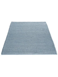 Woll-Teppich, Sky Blue -Teppiche Verkäufe Malmby Handwebteppich hellblau Skyblue 170x240 fper
