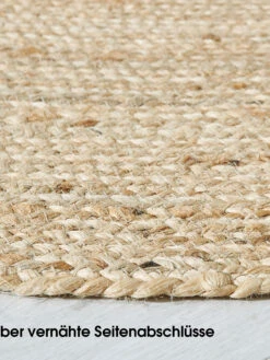 Jute-Teppich, Dunkelbeige 14 Jute-Teppich, Dunkelbeige -Teppiche Verkäufe Manacor Juteteppich beige dunkelbeige rund lup3 1