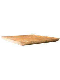 Deko-Tablett, Natur -Teppiche Verkäufe MangoSquareTray DekoTablett braun Natur 41x41x22C5 per2