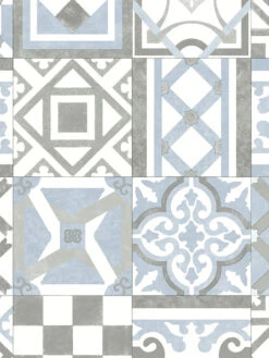 Vinyl-Rollenware, Blau 574