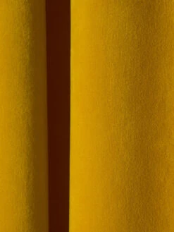 Vorhang Mit Gardinenband, Senf -Teppiche Verkäufe Marilana Gardine verdeckteSchlaufe Gelb Senf 140x245 lup2