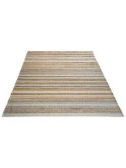 Baumwoll-Teppich, Sand Stripes -Teppiche Verkäufe Miana FlachgewebeTeppich Beige SandStripes 200x300 fper
