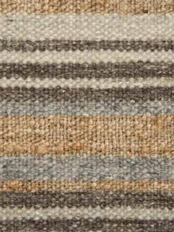 Baumwoll-Teppich, Sand Stripes -Teppiche Verkäufe Miana FlachgewebeTeppich Beige SandStripes 200x300 lup