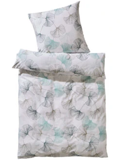 Renforcé-Bettwäsche, Mint -Teppiche Verkäufe Miara Bettwaesche Mehrfarbig Mint 135x200 pla