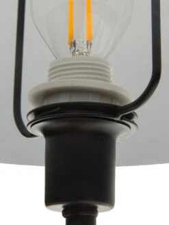 Tischleuchte, Black -Teppiche Verkäufe Minimalist Tischleuchte Schwarz Black 25x25x44 lup1