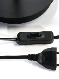 Tischleuchte, Black -Teppiche Verkäufe Minimalist Tischleuchte Schwarz Black 25x25x44 lup2