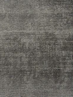 Viskose-Teppich, Stahl -Teppiche Verkäufe Miramar UniTeppich Grau Stahl rund lup