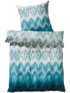 Renforcé-Bettwäsche, Petrol -Teppiche Verkäufe Mirani Bettwaesche Blau Petrol 135x200 pla