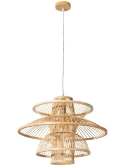 Hängeleuchte, Natural -Teppiche Verkäufe Nami Haengeleuchte Hellbraun Natural 50x50x37 per3