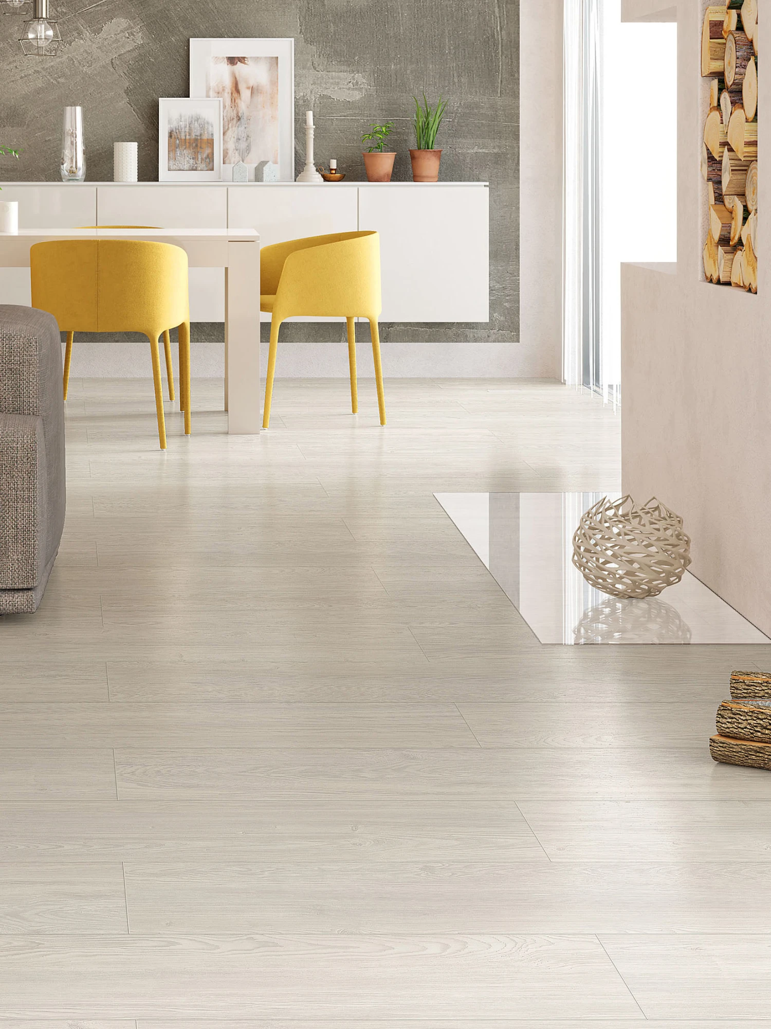 Klick-Laminat, White Pine 3 Klick-Laminat, White Pine