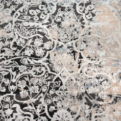 Vintage-Teppich, Vintage Black 15 Vintage-Teppich, Vintage Black -Teppiche Verkäufe Neraida Vintageteppich grau schwarz lup2