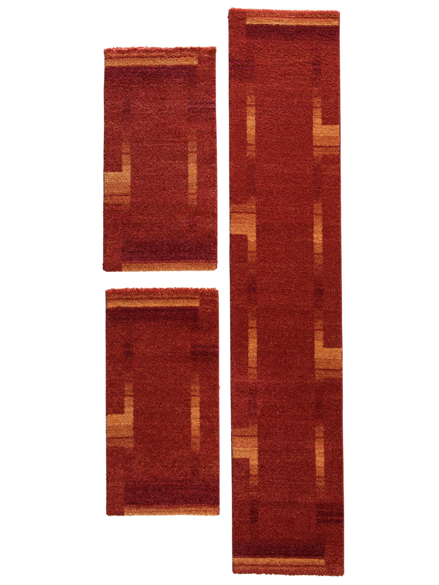 Moderner Teppich, Rot 3 Moderner Teppich, Rot