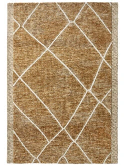 Moderner Teppich, Safran 6 Moderner Teppich, Safran -Teppiche Verkäufe Nikkala ModernerTeppich Gelb Safran 170x240 pla