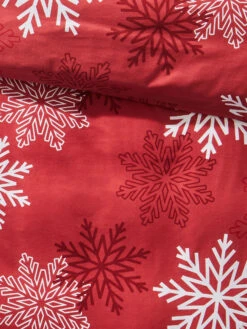 Flanell-Bettwäsche, Rot -Teppiche Verkäufe Norby Bettwaesche Rot 135x200 lup