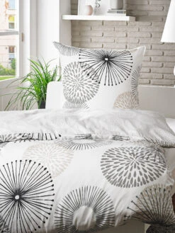 Satin-Bettwäsche, Nature