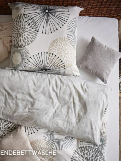 Satin-Bettwäsche, Nature -Teppiche Verkäufe Panadero Bettwaesche beige nature 135x200 mil3