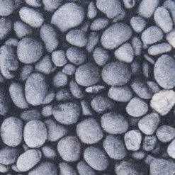 Sauberlaufmatte, Kiesel -Teppiche Verkäufe Pebbles Sauberlaufmatte Grau Kiesel 50x70 lup