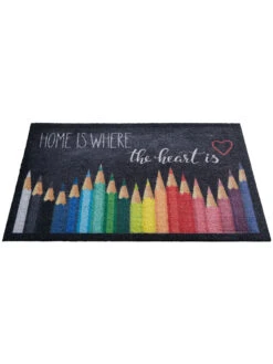 Sauberlaufmatte, Color -Teppiche Verkäufe Pencil Sauberlaufmatte mehrfarbig Color 50x70 per