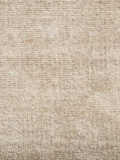 Viskose-Teppich, Creme -Teppiche Verkäufe Piemonte UniTeppich Creme rund lup