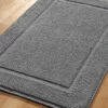 Badematte, Graphit 2 Badematte, Graphit -Teppiche Verkäufe PortoAlegra Badematte grau graphit
