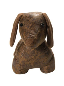Figur, Braun -Teppiche Verkäufe Puppy Tuerstopper Braun 15x35x22 per3